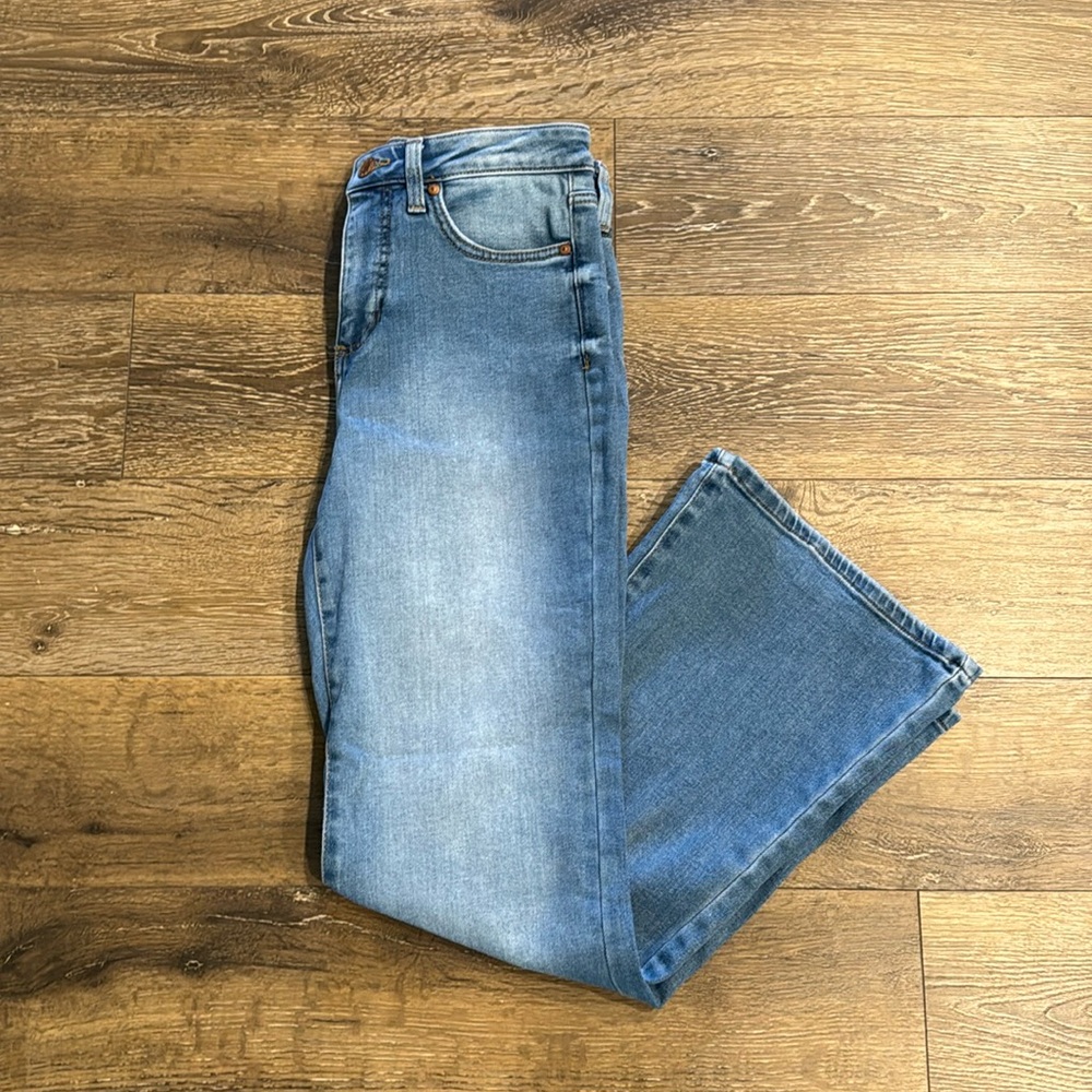 Lauren Conrad Light Blue Jeans Flare 6S 6 Short Petite